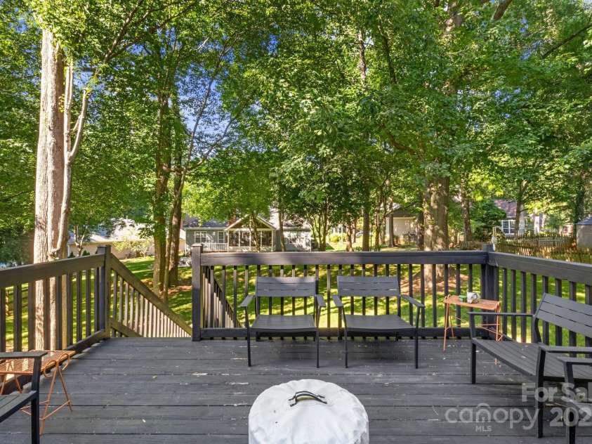 12602 Angel Oak Drive, Huntersville, NC 28078.  MLS# CAR4259942, YatesRealty ID 28225. Enjoy evenings on your shaded back deck