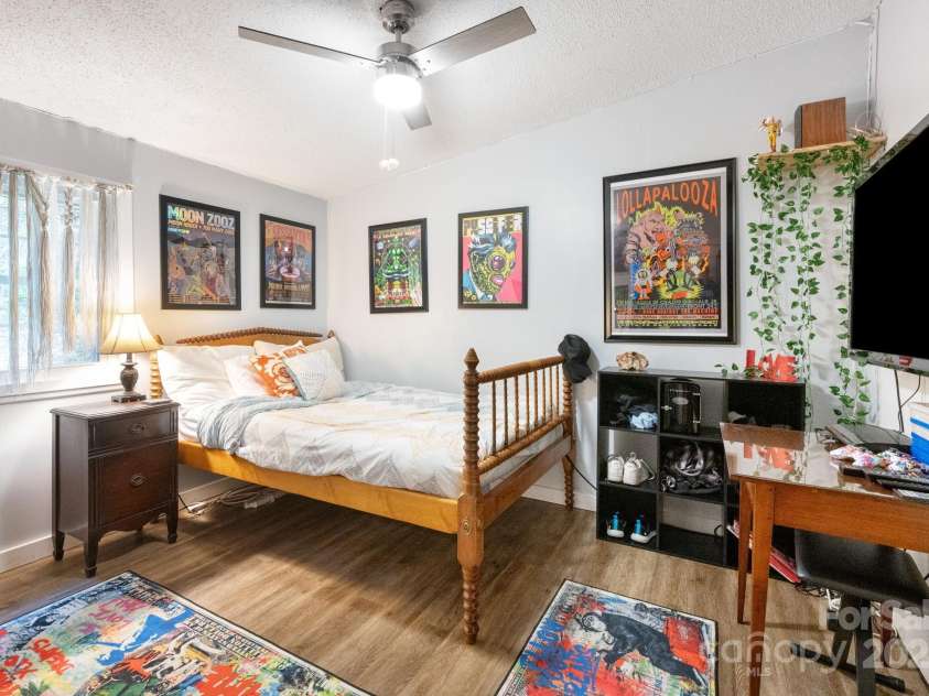 98 Mashburn Branch Road, Old Fort, NC 28762.  MLS# CAR4266767, YatesRealty ID 28229. Cozy second bedroom has a half bathroom