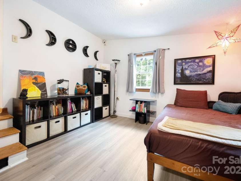 98 Mashburn Branch Road, Old Fort, NC 28762.  MLS# CAR4266767, YatesRealty ID 28229. Step down to bedroom three