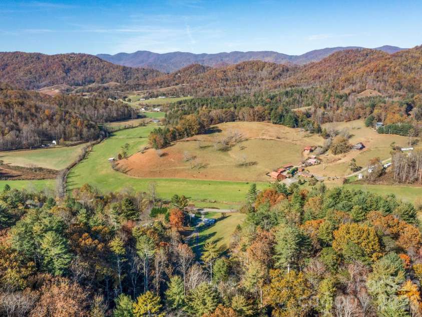 30 Shire Way Lane, Leicester, NC 28748.  MLS# CAR4319147, YatesRealty ID 2823. Aerial