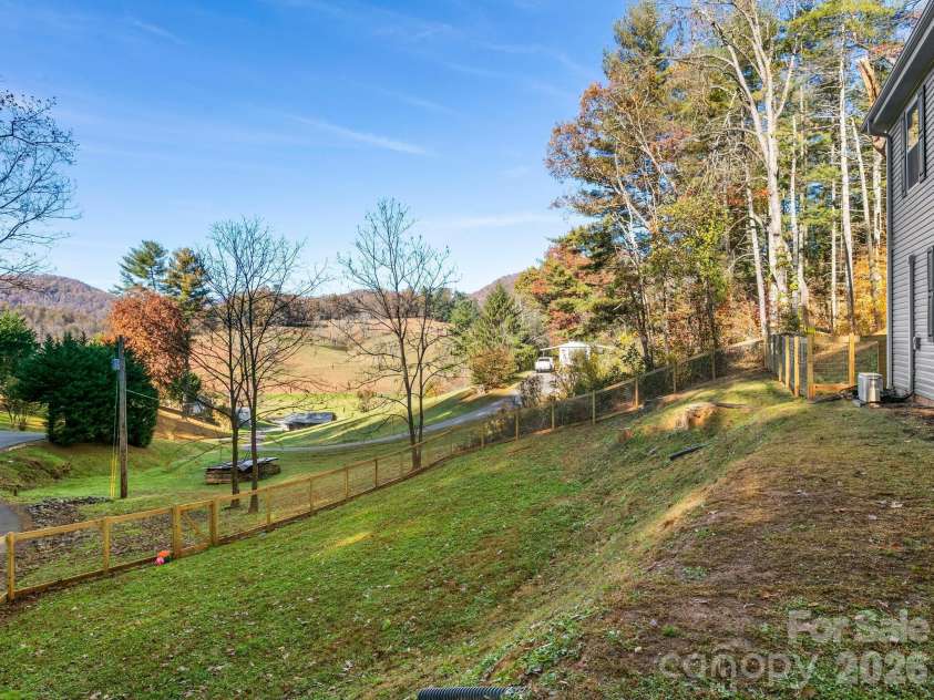 30 Shire Way Lane, Leicester, NC 28748.  MLS# CAR4319147, YatesRealty ID 2823. Fenced Yard + Views 