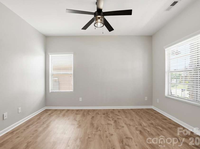 1231 Tranquil Falls Lane, Matthews, NC 28104.  MLS# CAR4390009, YatesRealty ID 28232. Office with French Doors
