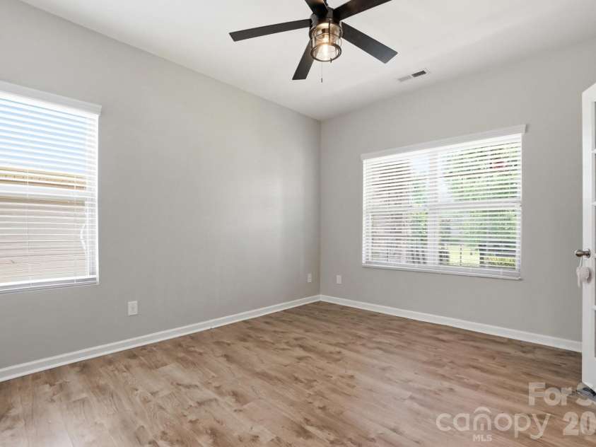 1231 Tranquil Falls Lane, Matthews, NC 28104.  MLS# CAR4390009, YatesRealty ID 28232. Office with French Doors