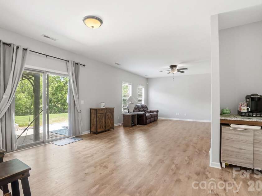 1231 Tranquil Falls Lane, Matthews, NC 28104.  MLS# CAR4390009, YatesRealty ID 28232. Open Floorplan to Kitchen