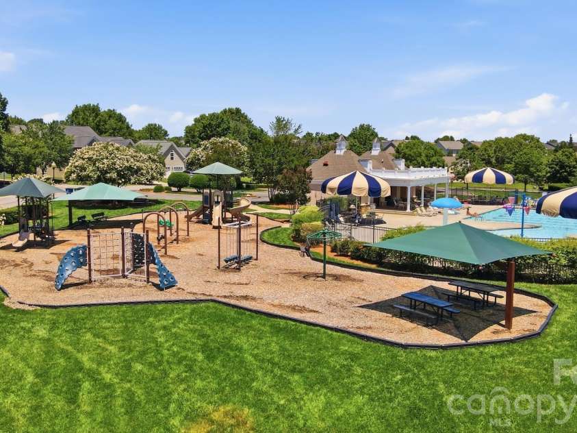 1231 Tranquil Falls Lane, Matthews, NC 28104.  MLS# CAR4390009, YatesRealty ID 28232. Playground