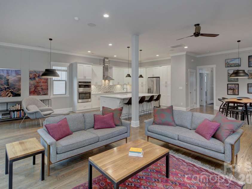 2109 Lanier Avenue, Charlotte, NC 28205.  MLS# CAR4389130, YatesRealty ID 28233. Open Floor Plan