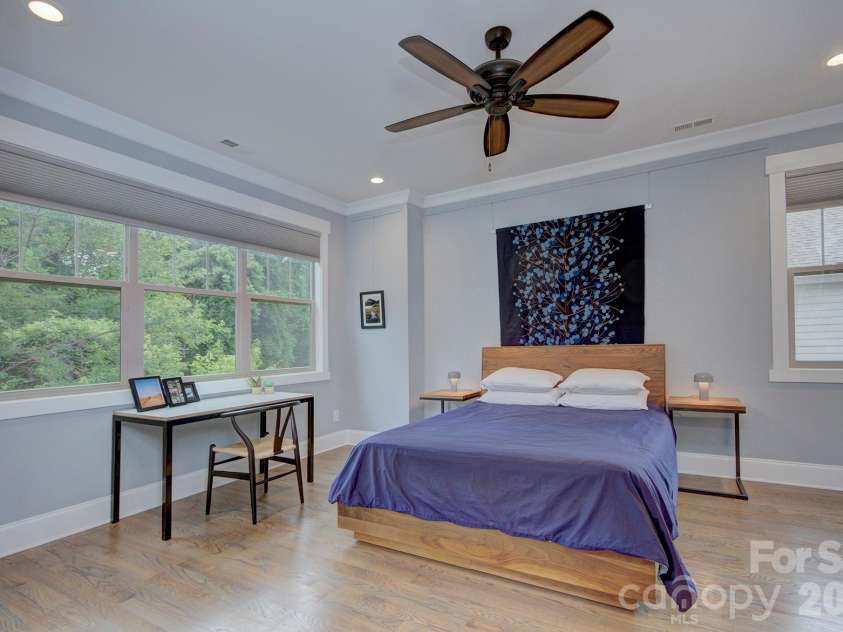 2109 Lanier Avenue, Charlotte, NC 28205.  MLS# CAR4389130, YatesRealty ID 28233. Primary bedroom