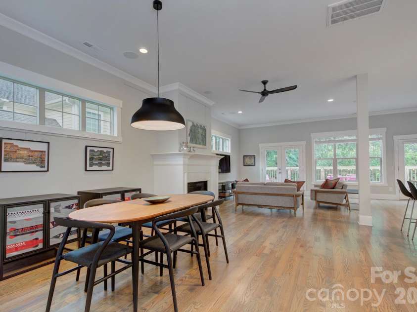 2109 Lanier Avenue, Charlotte, NC 28205.  MLS# CAR4389130, YatesRealty ID 28233. Update lighting