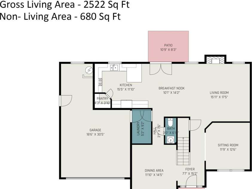 10429 Madison Park Drive, Charlotte, NC 28269.  MLS# CAR4241985, YatesRealty ID 2824. 