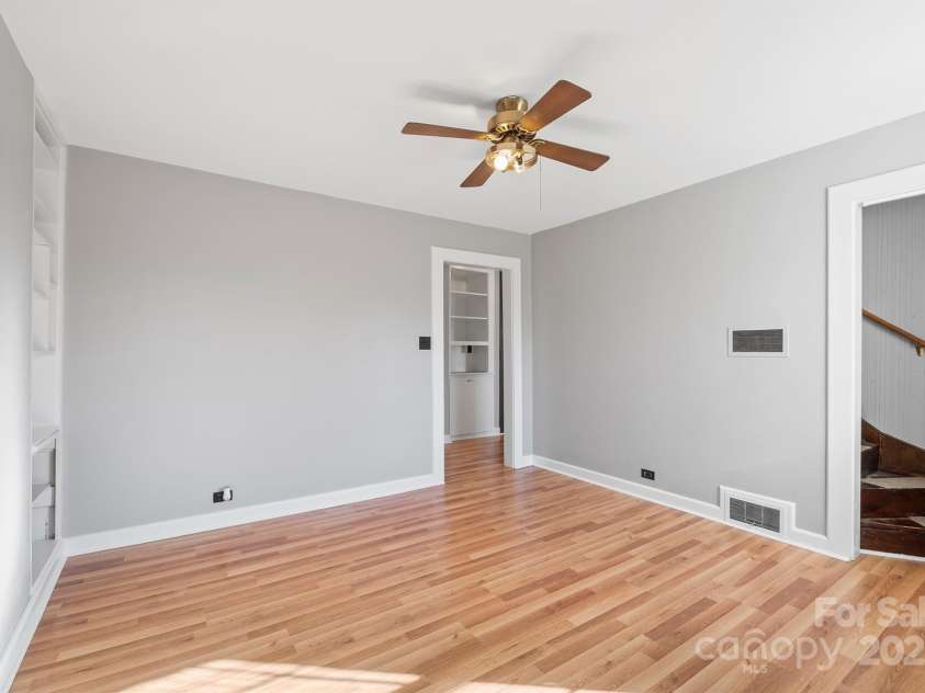 112 Bleynat Street, Valdese, NC 28690.  MLS# CAR4138577, YatesRealty ID 2825. 3rd Bedroom with stairs to upper level living area