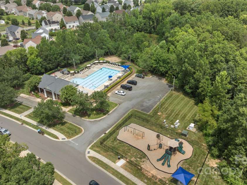 3018 Early Rise Avenue, Indian Trail, NC 28079.  MLS# CAR4283685, YatesRealty ID 28251. Amenity-rich Crismark includes two pools, tennis and pickleball courts, club house, soccer field, walking trails.