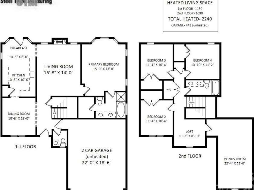 3018 Early Rise Avenue, Indian Trail, NC 28079.  MLS# CAR4283685, YatesRealty ID 28251. Floor plan: 3018 Early Rise Avenue.