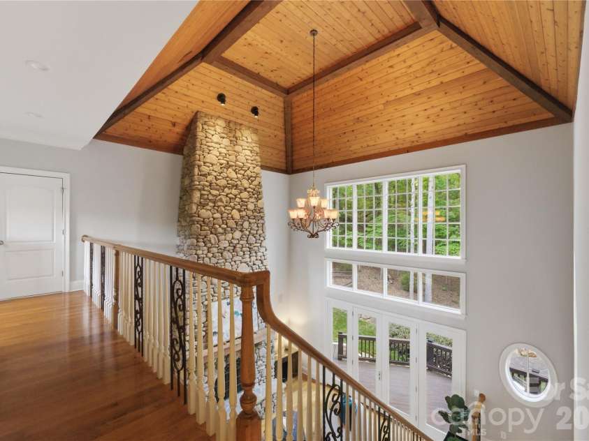 1514 Elmsford Lane, Matthews, NC 28105.  MLS# CAR4371432, YatesRealty ID 28254. Cedar paneled ceiling