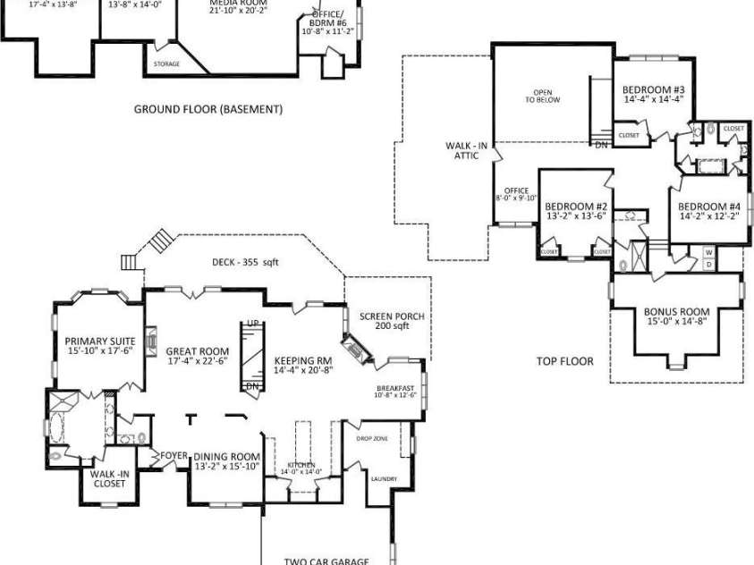1514 Elmsford Lane, Matthews, NC 28105.  MLS# CAR4371432, YatesRealty ID 28254. Floorplan