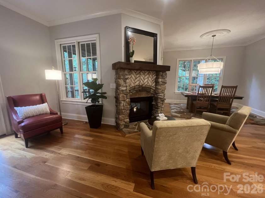1514 Elmsford Lane, Matthews, NC 28105.  MLS# CAR4371432, YatesRealty ID 28254. Keeping Room