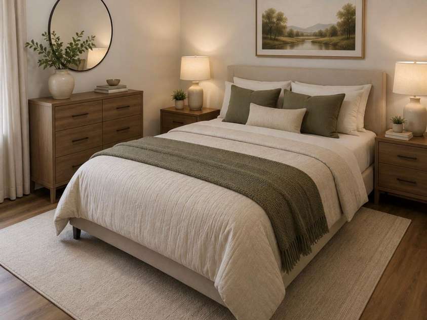 6921 Kirkcaldy Lane, Mint Hill, NC 28227.  MLS# CAR4382265, YatesRealty ID 28258. Primary Bedroom - Virtually Staged