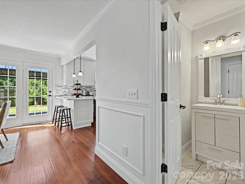 3053 Brookchase Boulevard, Fort Mill, SC 29707.  MLS# CAR4374006, YatesRealty ID 28260. Lower Powder Room