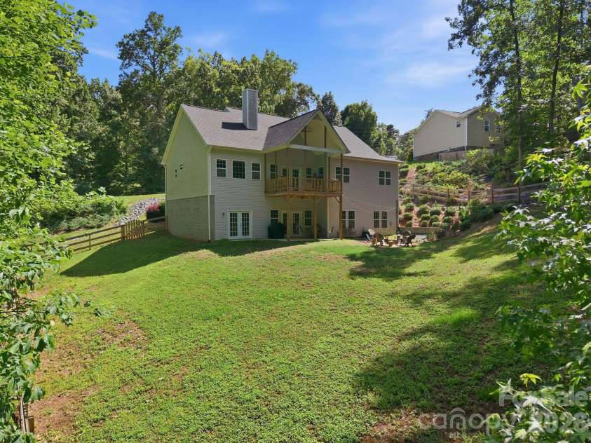 2960 Walter Drive, Concord, NC 28027.  MLS# CAR4373915, YatesRealty ID 28272. Backyard