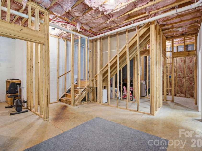 2960 Walter Drive, Concord, NC 28027.  MLS# CAR4373915, YatesRealty ID 28272. Basement