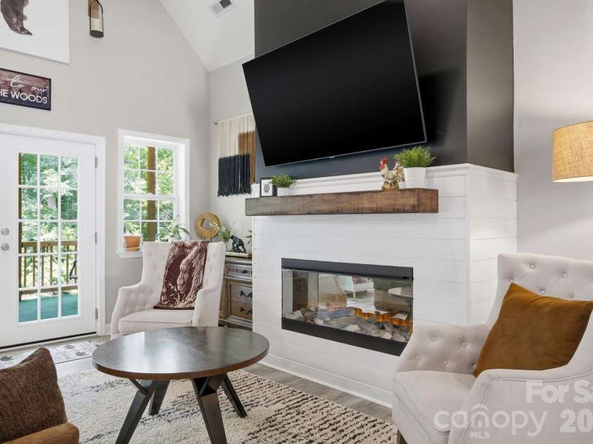 2960 Walter Drive, Concord, NC 28027.  MLS# CAR4373915, YatesRealty ID 28272. Fireplace