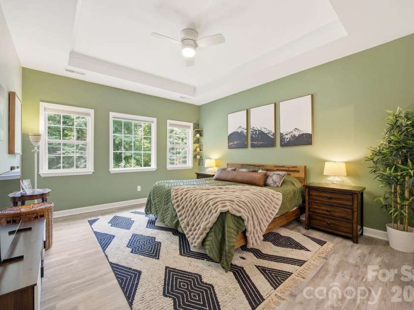 2960 Walter Drive, Concord, NC 28027.  MLS# CAR4373915, YatesRealty ID 28272. Primary Bedroom