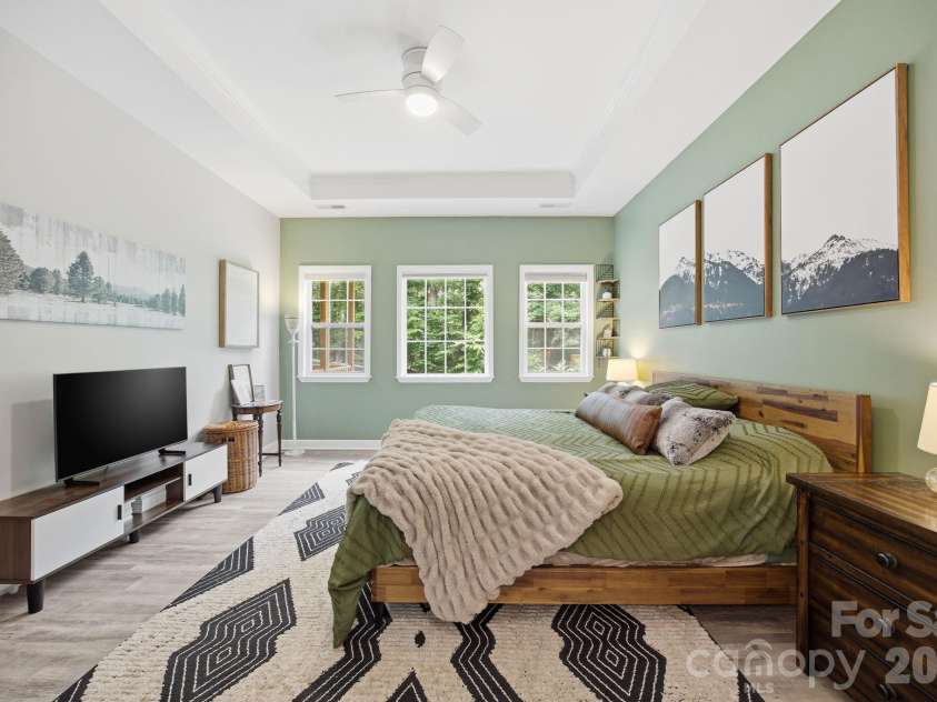 2960 Walter Drive, Concord, NC 28027.  MLS# CAR4373915, YatesRealty ID 28272. Primary Bedroom