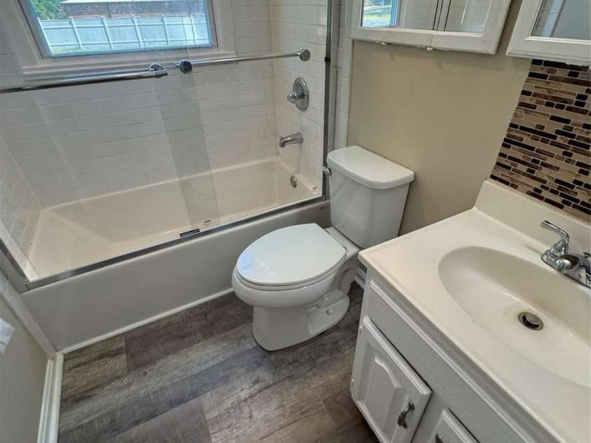 1001 Cone Avenue, Pineville, NC 28134.  MLS# CAR4283461, YatesRealty ID 28275. ALL BATH FIXTURES UPDATED