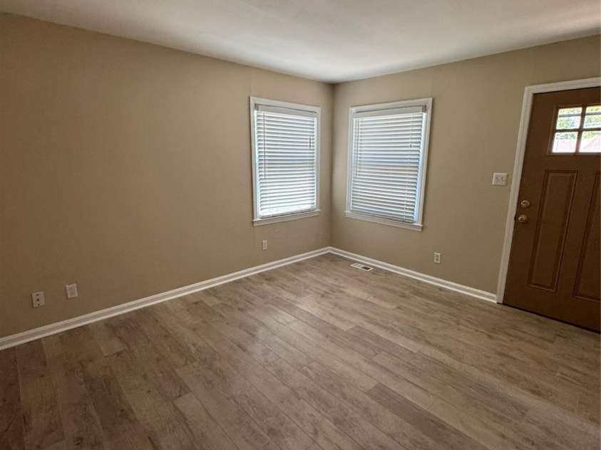 1001 Cone Avenue, Pineville, NC 28134.  MLS# CAR4283461, YatesRealty ID 28275. LIVING ROOM WITH LVP FLOORING