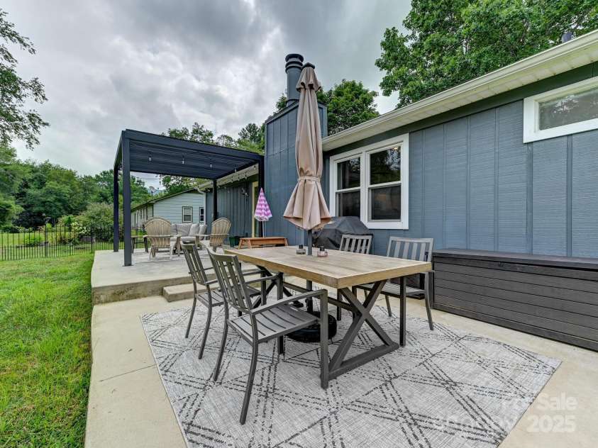 218 Blue Ridge Road, Black Mountain, NC 28711.  MLS# CAR4284698, YatesRealty ID 28276. Plenty of patio space for everyone