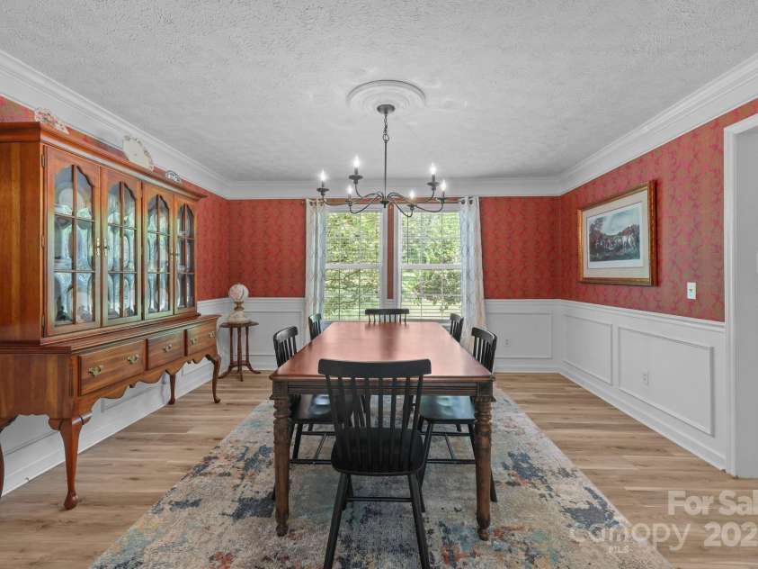 25611 Bridgeport Road, Albemarle, NC 28001.  MLS# CAR4280834, YatesRealty ID 28279. Dining Room