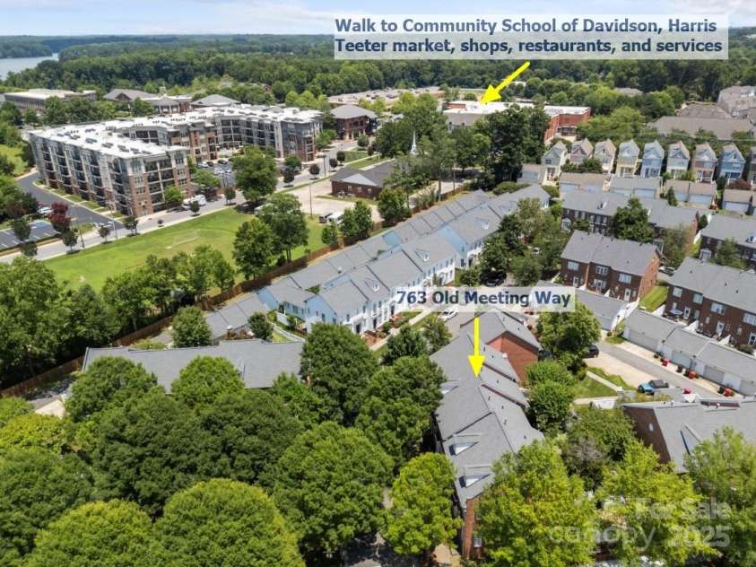 763 Old Meeting Way, Davidson, NC 28036.  MLS# CAR4271307, YatesRealty ID 28280. 
