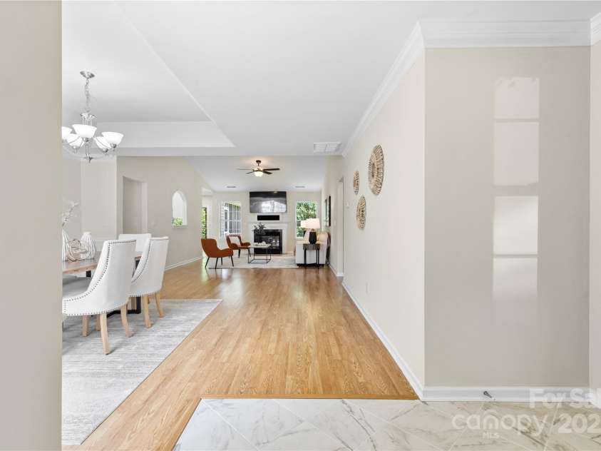 3008 Cornflower Lane, Indian Trail, NC 28079.  MLS# CAR4268218, YatesRealty ID 28284. Foyer just inside front door