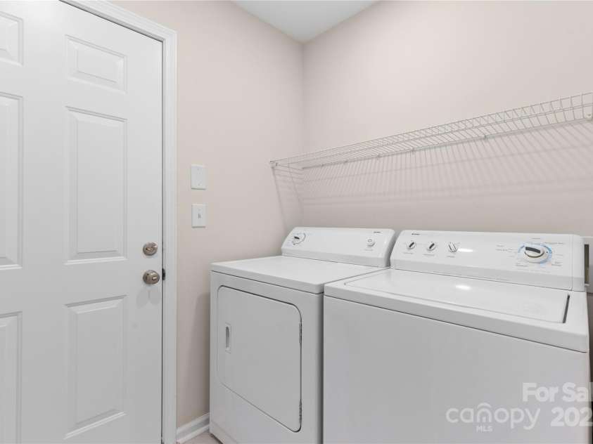 3008 Cornflower Lane, Indian Trail, NC 28079.  MLS# CAR4268218, YatesRealty ID 28284. Laundry room