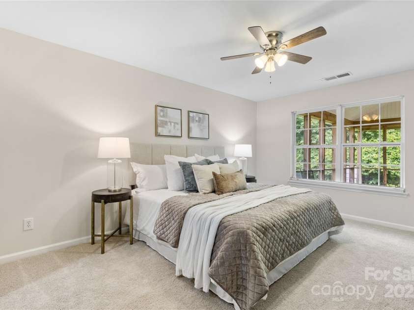 3008 Cornflower Lane, Indian Trail, NC 28079.  MLS# CAR4268218, YatesRealty ID 28284. Primary bedroom