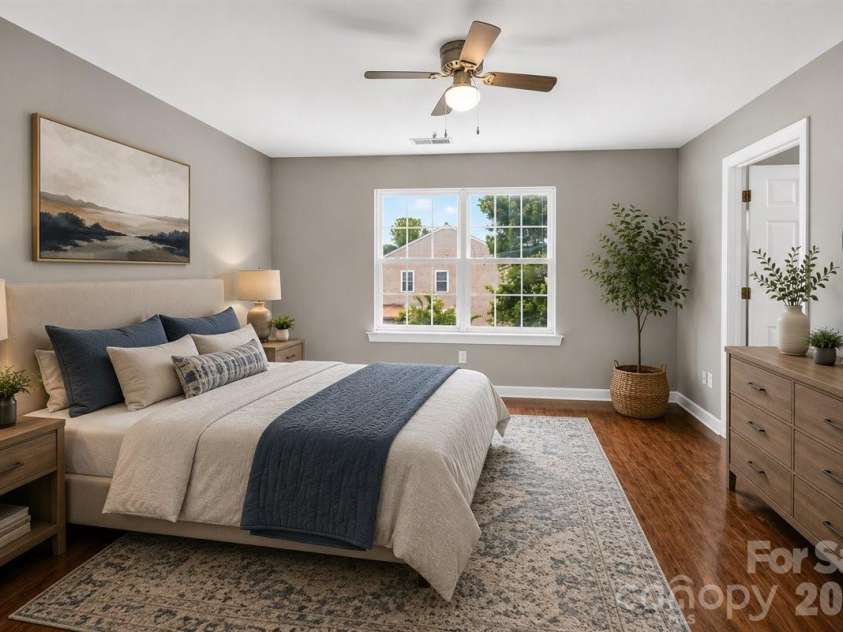 6410 Castlewynd Court, Charlotte, NC 28212.  MLS# CAR4407066, YatesRealty ID 28301. Virually staged