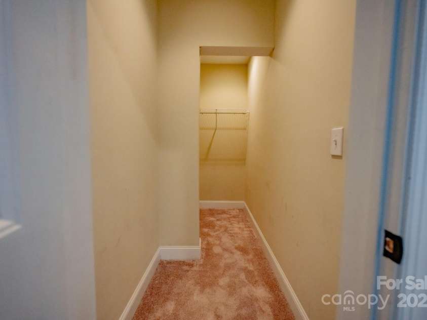 150 William Gilbert Loop, Rutherfordton, NC 28139.  MLS# CAR4282492, YatesRealty ID 28307. Basement bedroom closet