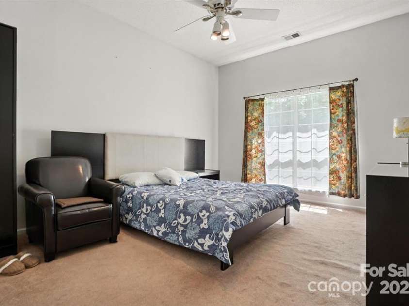 8213 Martindale Lane, Charlotte, NC 28216.  MLS# CAR4317563, YatesRealty ID 28308. Primary bedroom