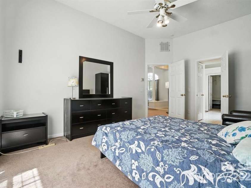 8213 Martindale Lane, Charlotte, NC 28216.  MLS# CAR4317563, YatesRealty ID 28308. Primary bedroom