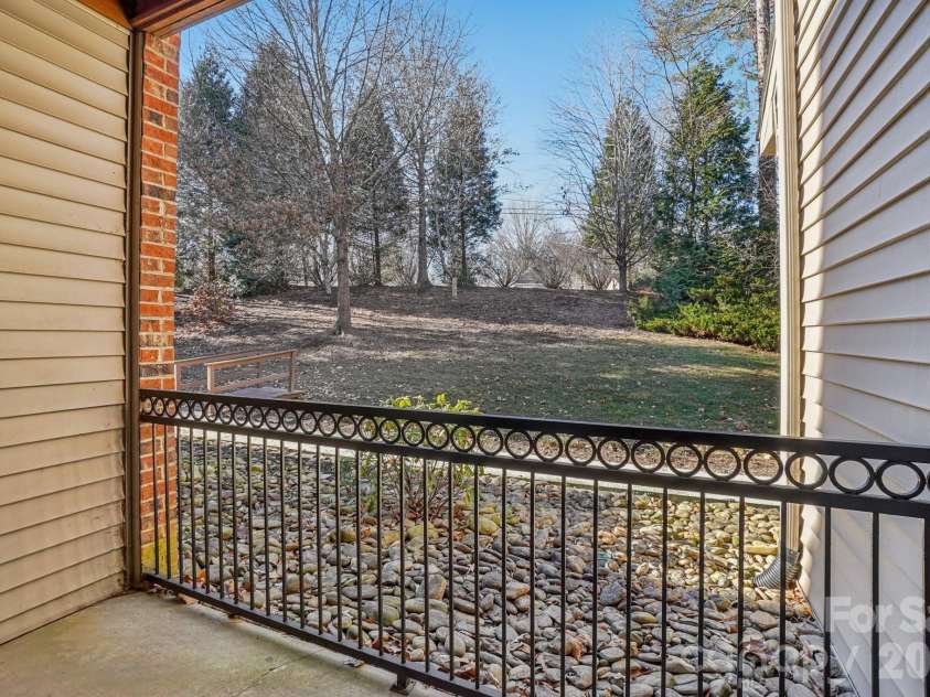316 Appeldoorn Circle, Asheville, NC 28803.  MLS# CAR4316997, YatesRealty ID 2831. Outside patio