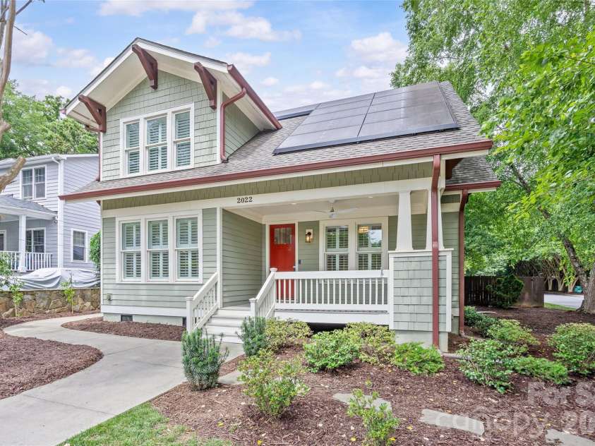 2022 Springdale Avenue, Charlotte, NC 28203.  MLS# CAR4386532, YatesRealty ID 28310. 
