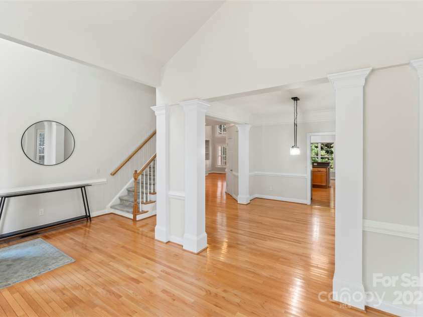 551 Hemmings Place, Concord, NC 28027.  MLS# CAR4244945, YatesRealty ID 28312. Foyer Entry Panoramic View