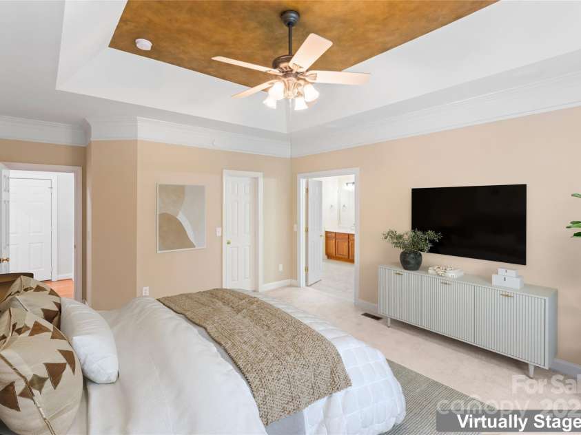 551 Hemmings Place, Concord, NC 28027.  MLS# CAR4244945, YatesRealty ID 28312. Primary Bedroom