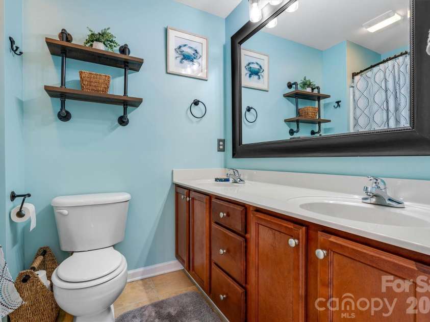 3353 48th Avenue Lane, Hickory, NC 28601.  MLS# CAR4381389, YatesRealty ID 28313. Primary Bath/Vanity View