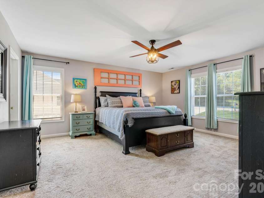 3353 48th Avenue Lane, Hickory, NC 28601.  MLS# CAR4381389, YatesRealty ID 28313. Primary Bedroom/Window View