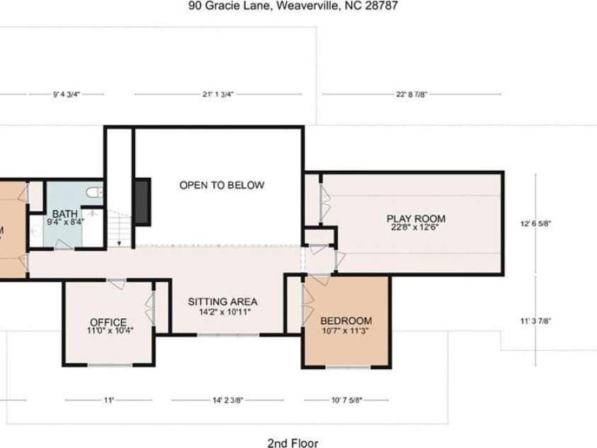 90 Gracie Lane, Weaverville, NC 28787.  MLS# CAR4373346, YatesRealty ID 28315. 