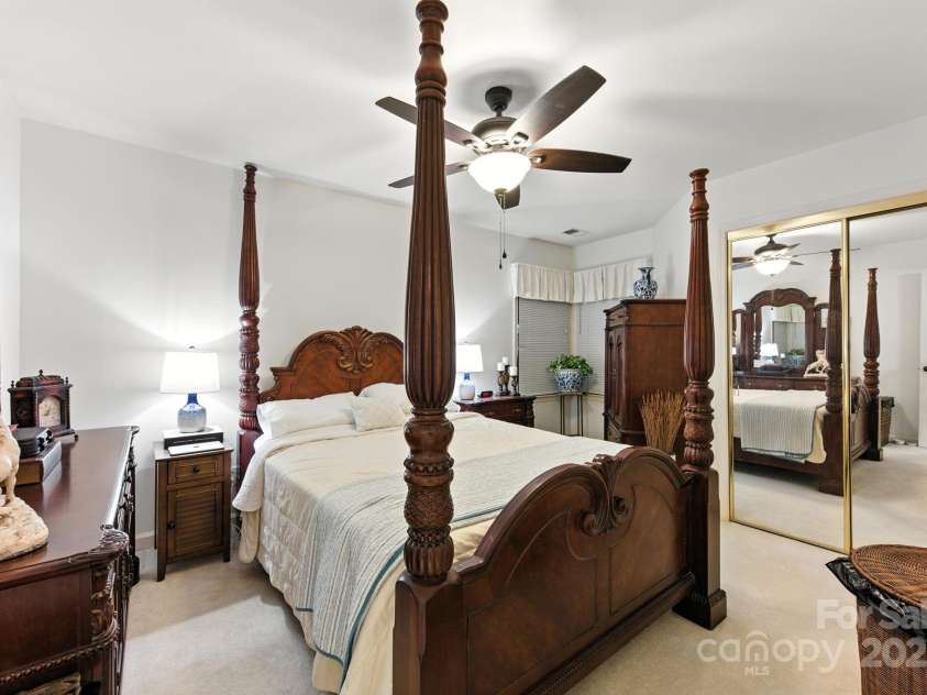 7014 Walton Heath Lane, Charlotte, NC 28277.  MLS# CAR4274206, YatesRealty ID 28318. Guest Bedroom #1 has plenty of space when a college student comes home or when guests are in town for the weekend!