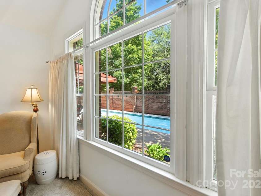 7014 Walton Heath Lane, Charlotte, NC 28277.  MLS# CAR4274206, YatesRealty ID 28318. It'll be fantastic to wake up to this view from your Primary Bedroom!