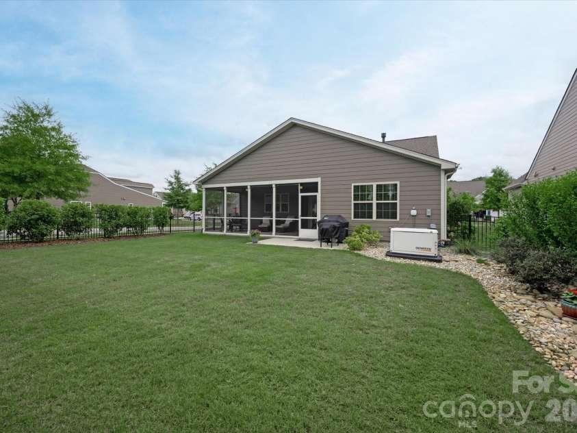 1688 Tranquility Boulevard, Lancaster, SC 29720.  MLS# CAR4387439, YatesRealty ID 28321. Fully fenced yard