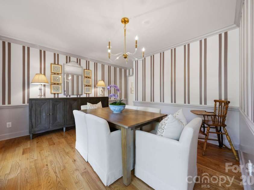 1015 Thistle Court, Charlotte, NC 28211.  MLS# CAR4381396, YatesRealty ID 28322. Formal Dining Room