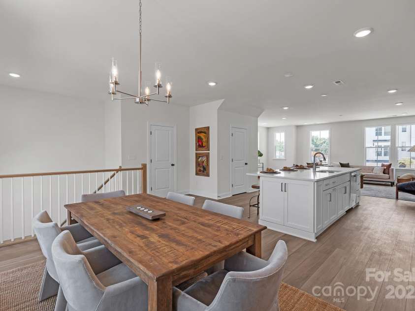 9212 Delancey Lane, Concord, NC 28027.  MLS# CAR4276027, YatesRealty ID 28322. Dining area